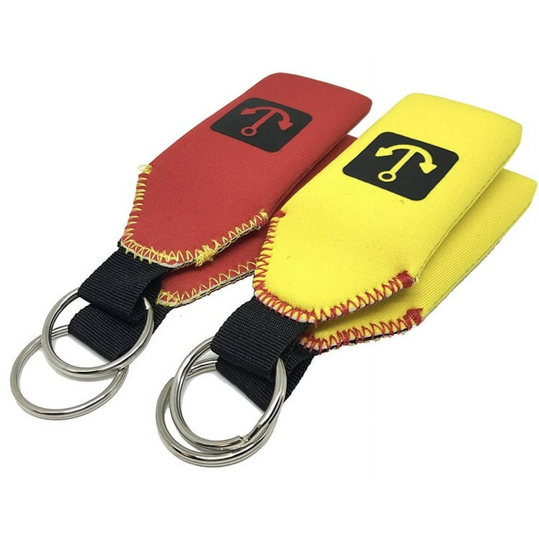 Floating Keychain Boat Keychain Float Key Ring Neoprene Fish