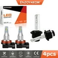 thumbnail image 1 of 4x For Acura RL Elite Sedan 2008 D2S+H11 HID Headlight High/Low Beam LED Fog Light Bulbs Kit, 1 of 11