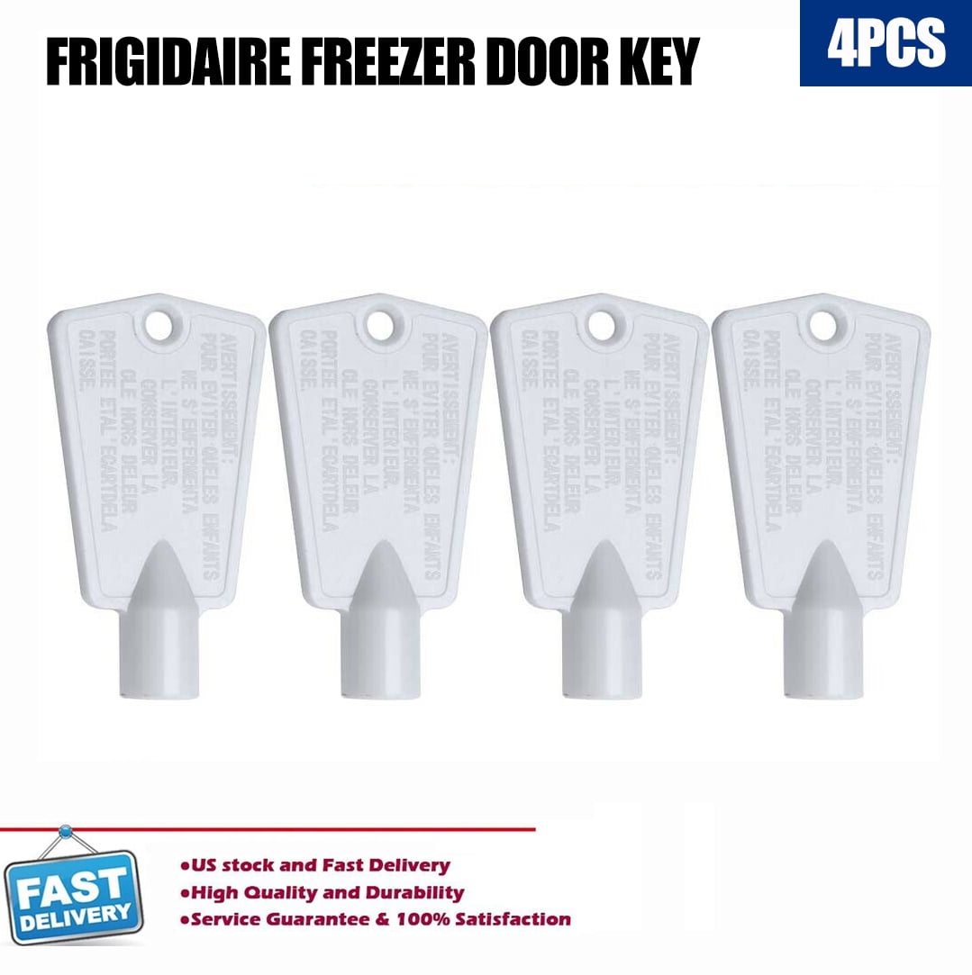 4x Frigidaire Freezer Door Key 297147700 AP4301346 PS1991481 06599905