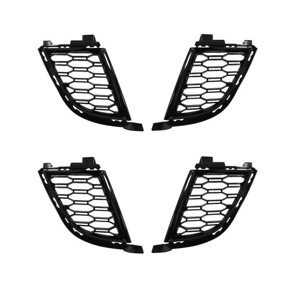 4x Front Bumper Lower Grill Cover 51118075601 51118075602 for - 3 Series G20 G21 318I 320I 325I 330I Accessories L+R