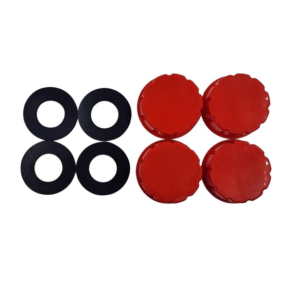 4x Gas Can Caps Durable Accs Practical Fitments Gas Canister Lids for Outdoor