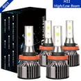 thumbnail image 1 of 4x H11 High/Low Beam for Nissan Rogue 2014-2020 LED Headlight Bulbs Bright 6000K White, 1 of 11