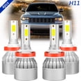 thumbnail image 1 of 4x H11 High/Low Light for Jeep Grand Cherokee 2017-2020 LED Headlight Bulbs Super Bright White 6000K, 1 of 10