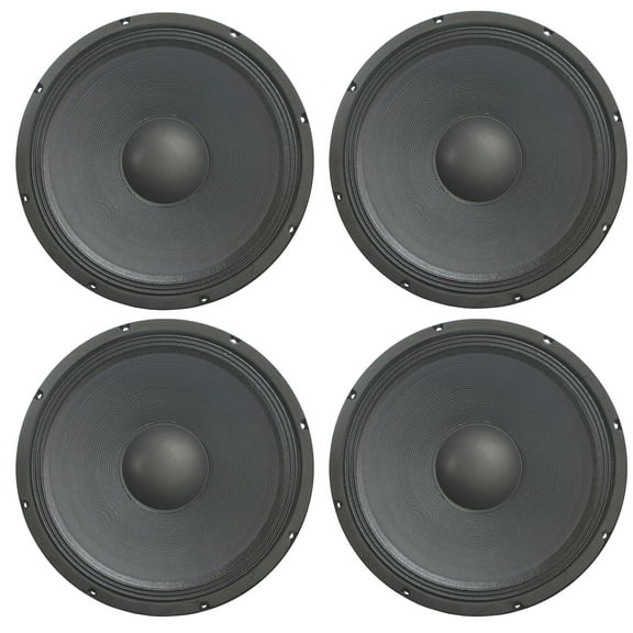 4x Harmony HA-P15WS8 Replacement 15" Pro PA 800W Sub / Speaker 8 Ohm Woofer