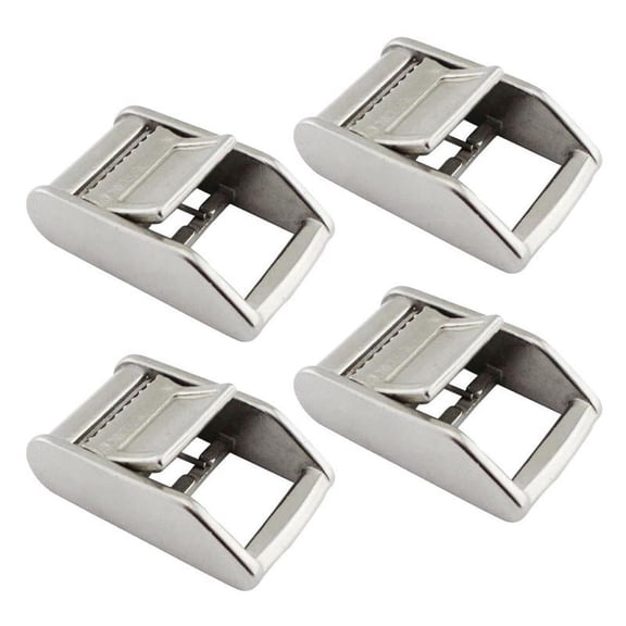4x Heavy Duty Stainless Steel Cam Buckle for Tie Down Strap 25mm/1"