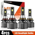 thumbnail image 1 of 4x High Low Beam For Mazda Millenia 1995-2002-9005 9006 LED Headlight Bulbs Kit 600% 6000K Brighter White LED 9005/HB3 9006/HB4 Bulbs, 1 of 15