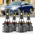 thumbnail image 1 of 4x High Low Beam For Nissan Titan 2004-2015-9005 9006 LED Headlight Bulbs Kit 6000K White 600% Brighter LED 9005/HB3 9006/HB4 Bulbs, 1 of 15