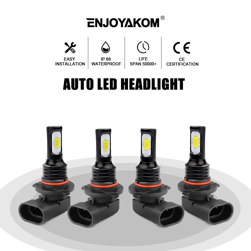 4x High Low Beam For TOYOTA Sienna 2004-2010 LED Headlight Bulbs Kit ...