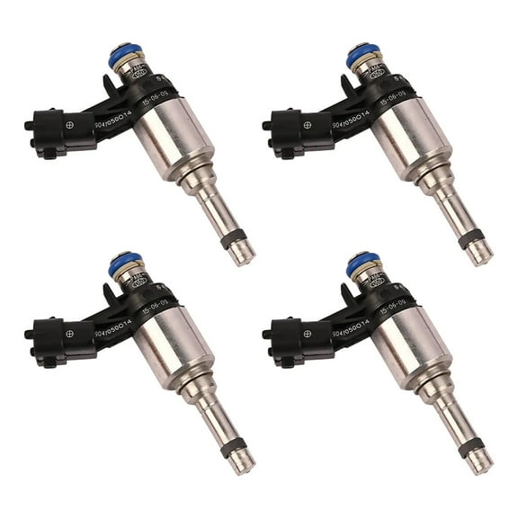 4x High-Performance Fuel Injectors for Hyundai Veloster Kia Rio Soul 1.6L Replacement