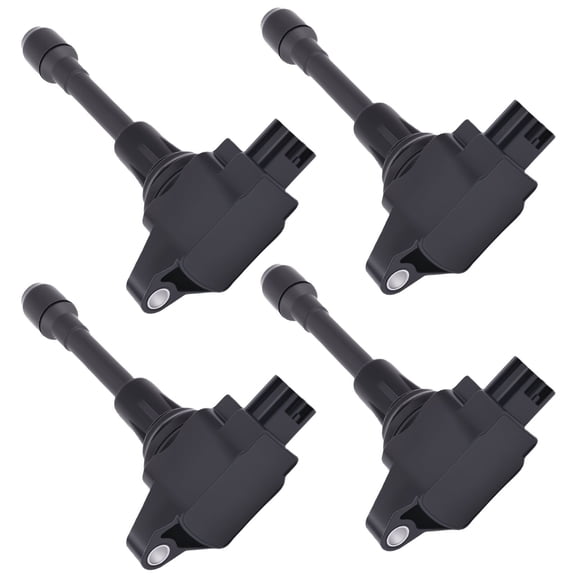 4x Ignition Coil Pack for Nissan Altima, Rogue, Sentra, Versa, Murano, NP300 Frontier & Infiniti QX60, Q70, FX50, M56; OE 22448-EY00A, UF549, 22448-JA00C, 22448-ED000, 12V COP