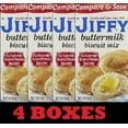 thumbnail image 1 of 4x Jiffy BUTTERMILK BISCUIT Mix 8 Oz Box Baking Butter Milk - 4 BOXES BULK, 1 of 1