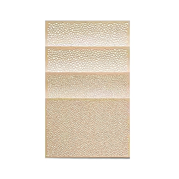 4x Kraft Paper Spray Stencil Template Set for Realistic Model Effects for Airbrush Use in Model Scenes