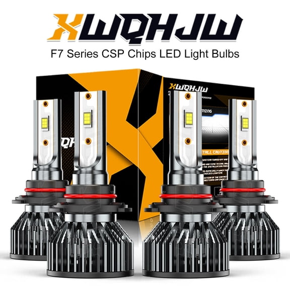 4x LED Headlight High Low Bulbs Kit For Lincoln LS 2000-2002 Navigator 2003-2006