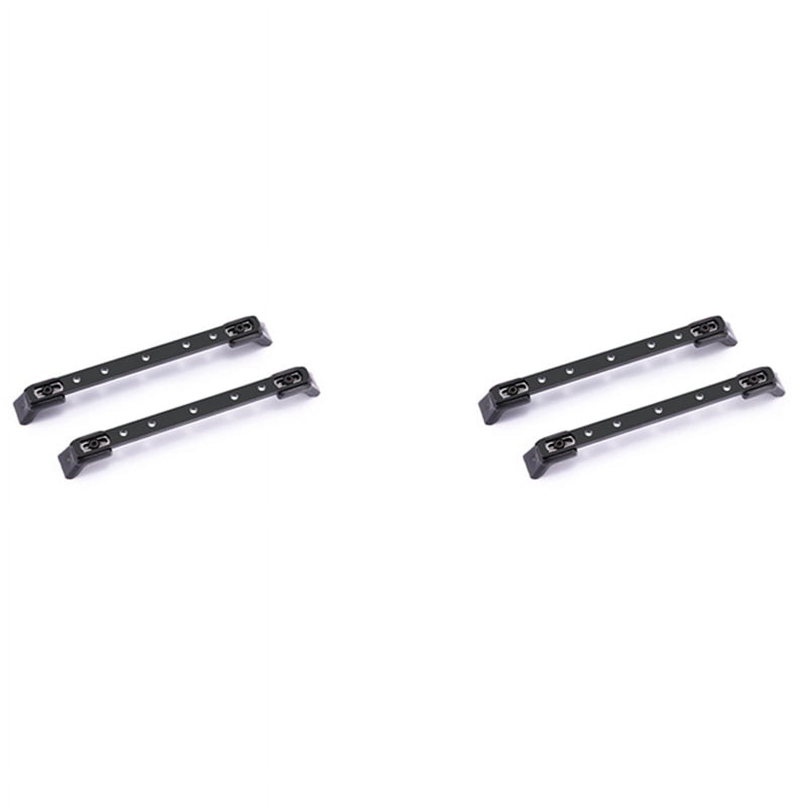 4x Luggage Carrier Roof Rack Roof Fixing Rail for 1/24 RC Crawler Car ...