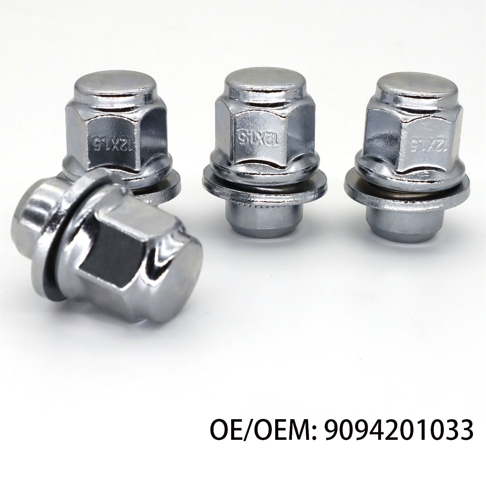 4x M12x1.5 for Lexus ES350 Toyota Highlander Camry Prius RAV4 Car Wheel