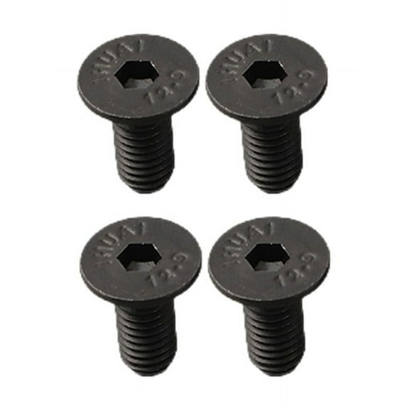 4x MTB Bike Pedal Cleat Shoe Bolts For SPD Self-Locking Pedal Lock Bicycle Screws Bike Lock Shoe Cleat Mounting Fixing Screws