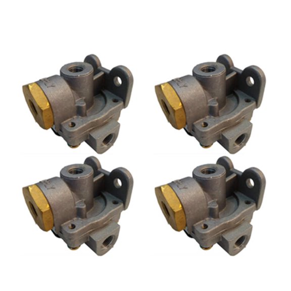 4x MVP QR-1C Quick Release Valve w/Check Valve Compatible with Bendix 289714X