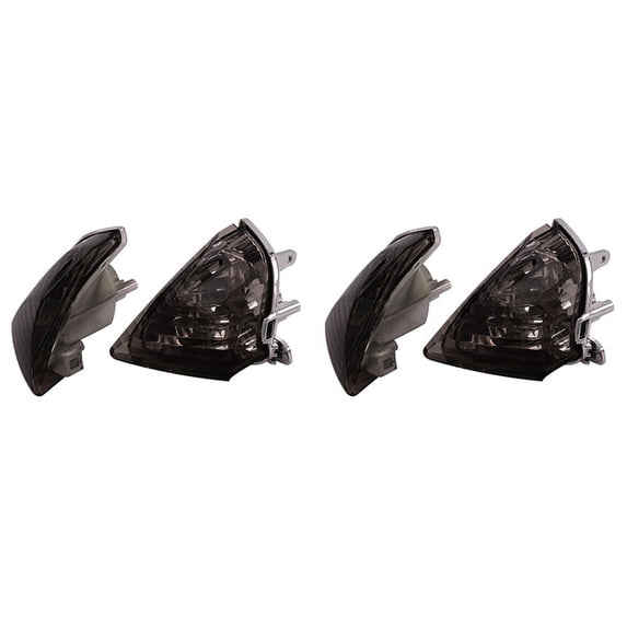 4x Motorcycle Rear Turn Signal Lens for GSXR1000 2005 2006 K6 GSXR 600 750 2006 2007 K5,4 x Turn Signal Lens,Smoke