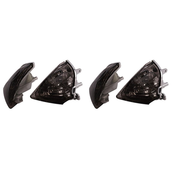 4x Motorcycle Rear Turn Signal Lens for GSXR1000 2005 2006 K6 GSXR 600 750 2006 2007 K5,4 x Turn Signal Lens,Smoke