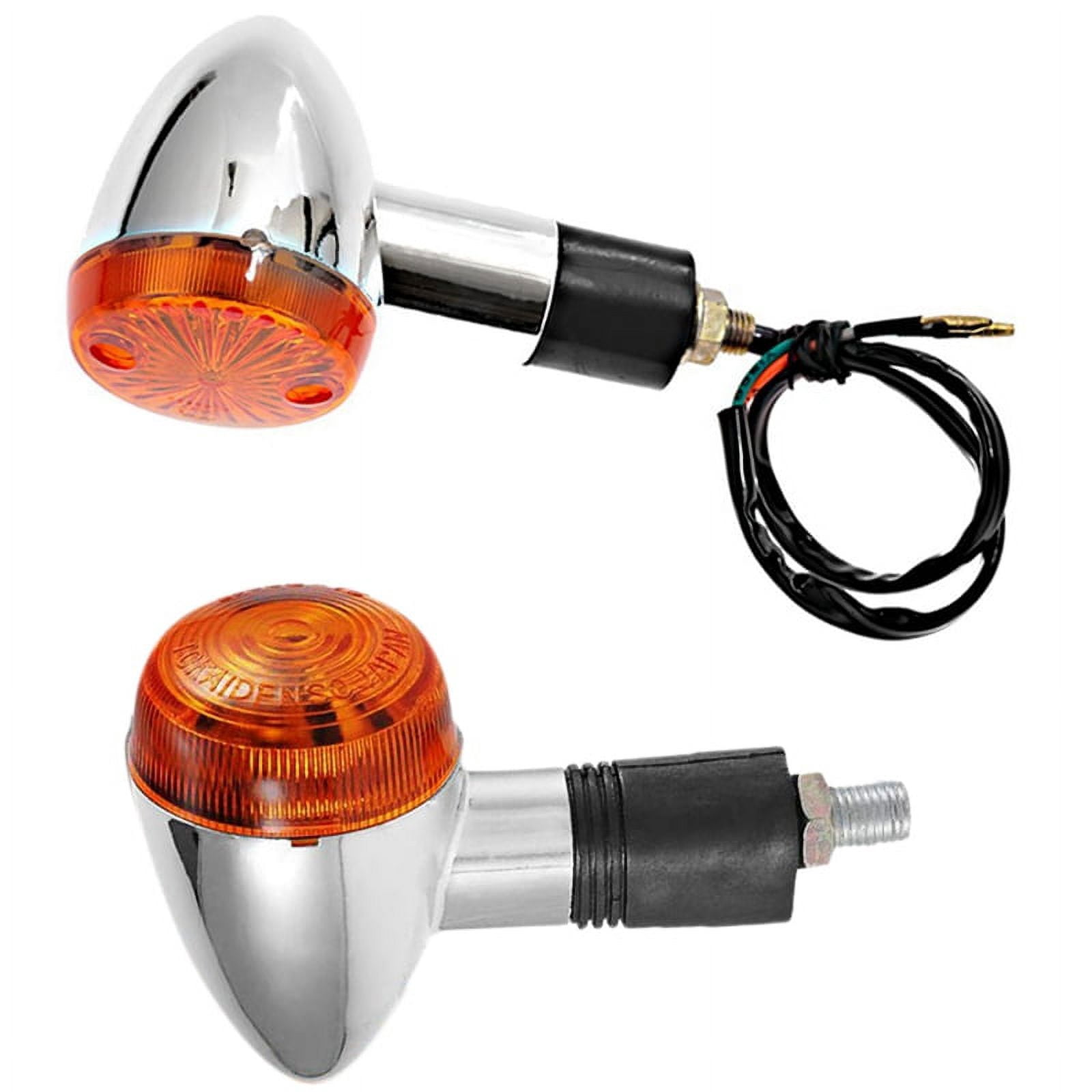 Front Rear Lights 4x Motorcycle Turn Signals Front Rear Lights For Motorcycle Street ...