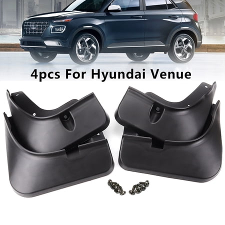 4x Mud Flaps For Hyundai Venue 2019-2023 Splash Guards Front Rear Mudguards
