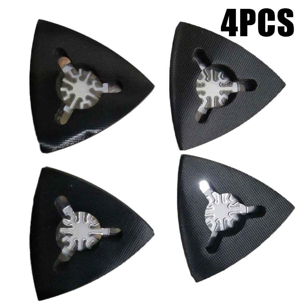 4x Multitool Triangle File Sanding Pads For Fein Multimaster Metal ...