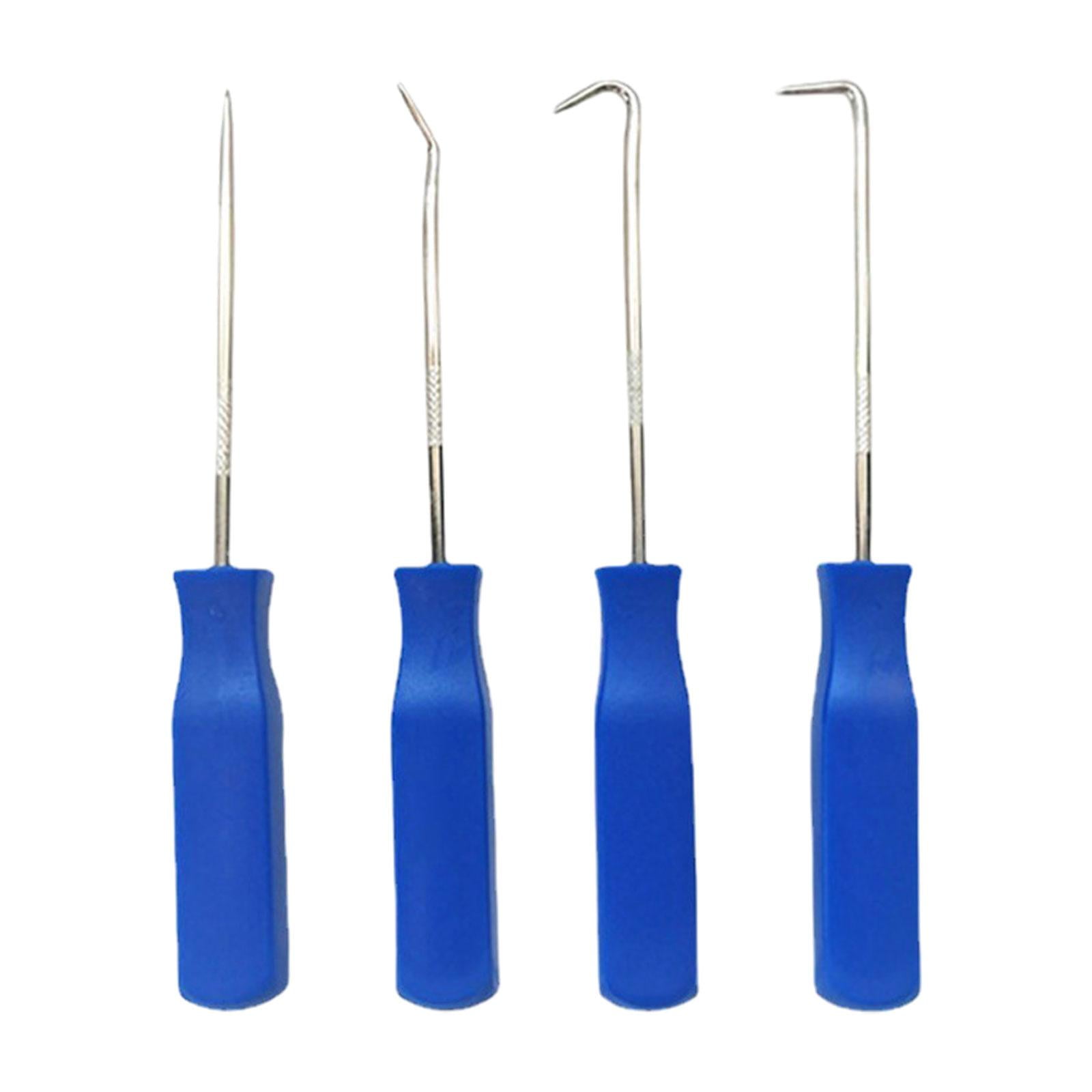 4x Oil Seal Puller Portable Pick and Hook Set Sturdy Extractor Oil Seal