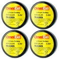 thumbnail image 1 of 4x OmniCel ER32L65 3.6V 1Ah Sz 1/10D Lithium Battery Nickel Pins Sensors, 1 of 1
