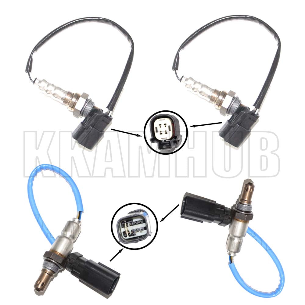 4x Oxygen Sensors（2x Upstream & 2x Downstream）for 2013-2015 Ford ...