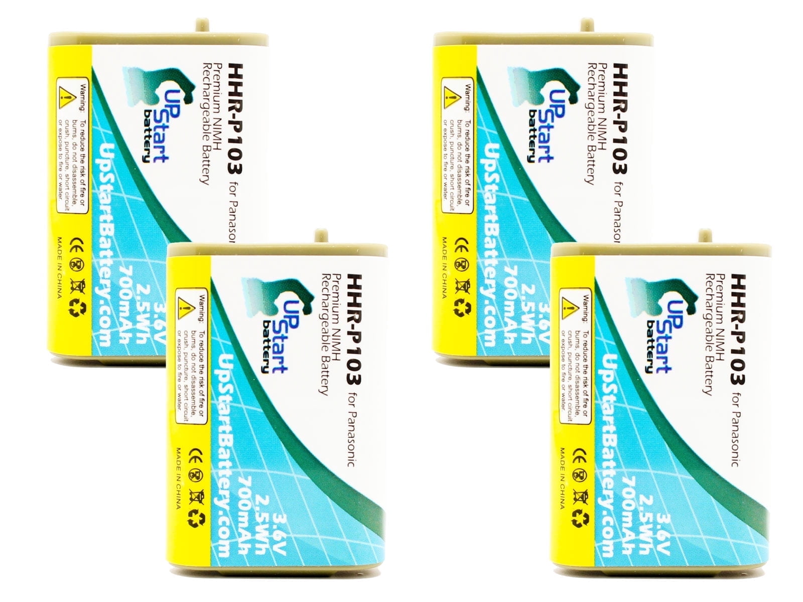 4x Pack - UpStart Battery AT&T 103 Battery - Replacement for AT&T ...