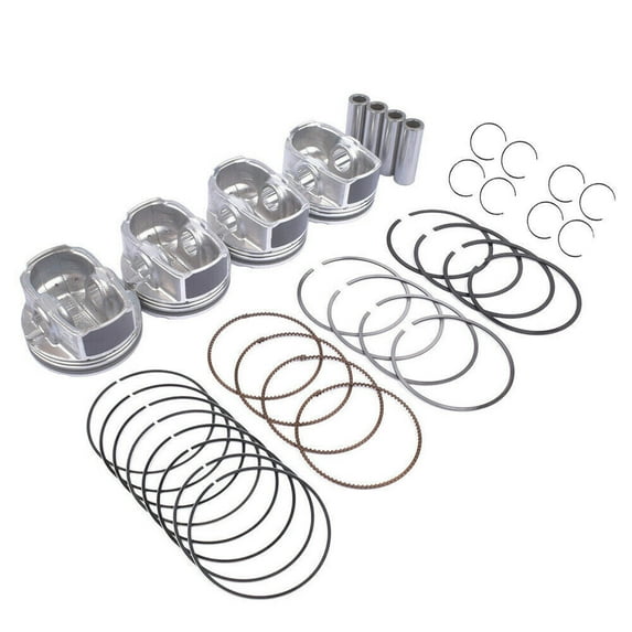 4x Piston & Rings Kit For Hyundai Kia Accent Rio 1.6L DOHC 2012-2016 23041-2E210