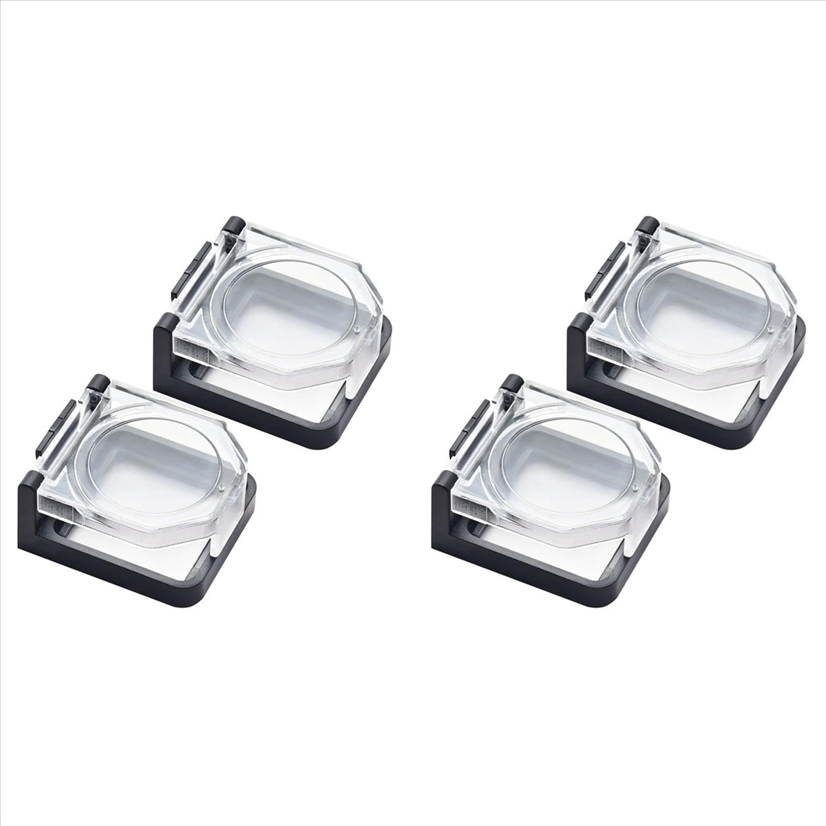 4x Power Push Button Switch Cover,Waterproof and Collision , for 25mm ...
