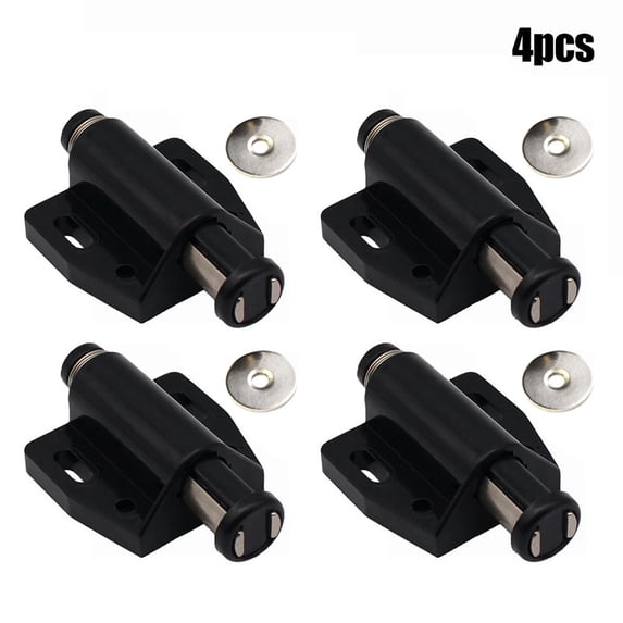 4x Push To Open Magnetic Drawer Cabinet Doors Latch Catch Touch Kitchen Cupboard