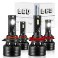 thumbnail image 1 of 4x Quayub Combo LED Bulbs for 2017-2020 Chrysler Pacifica Headlight Lights, 1 of 12