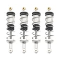 thumbnail image 1 of 4x RC Shock Absorber, Front and Rear RC Shocks Damper Replacement Parts for 16207 16209 16210 H6 1/16 RC Hobby Car Model Argent, 1 of 8