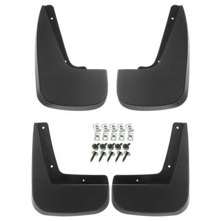 4x RH + LH Splash Guards Mud Guards Molded For 2010-17 Equinox Sport Utility suv