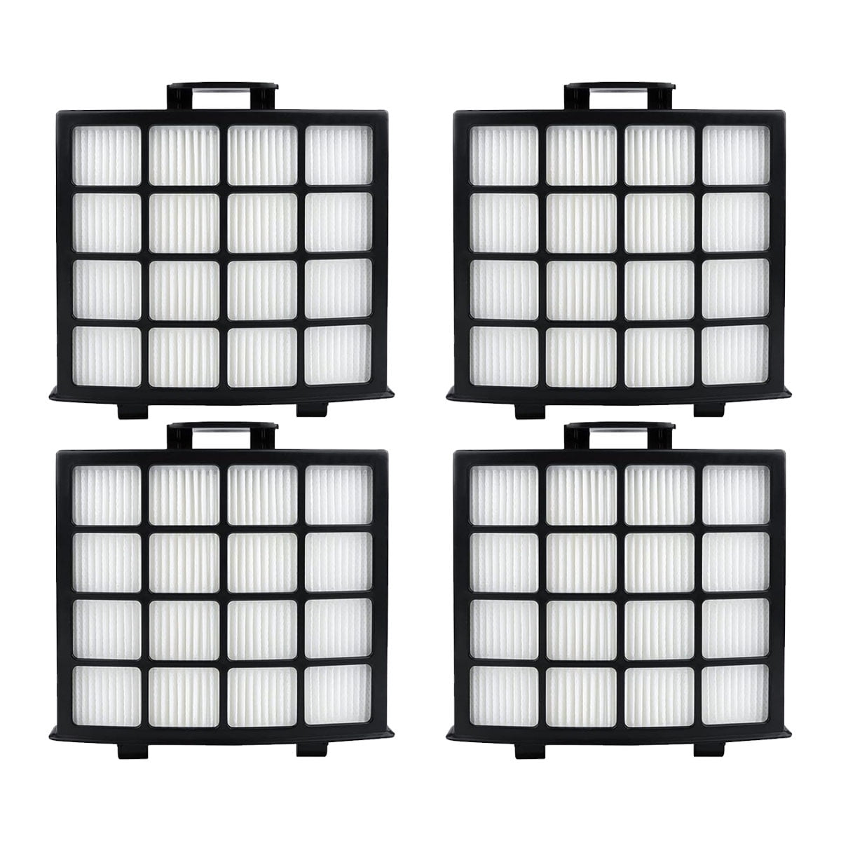 4x Replacement Filters for Shark Vertex DuoClean PowerFin Upright