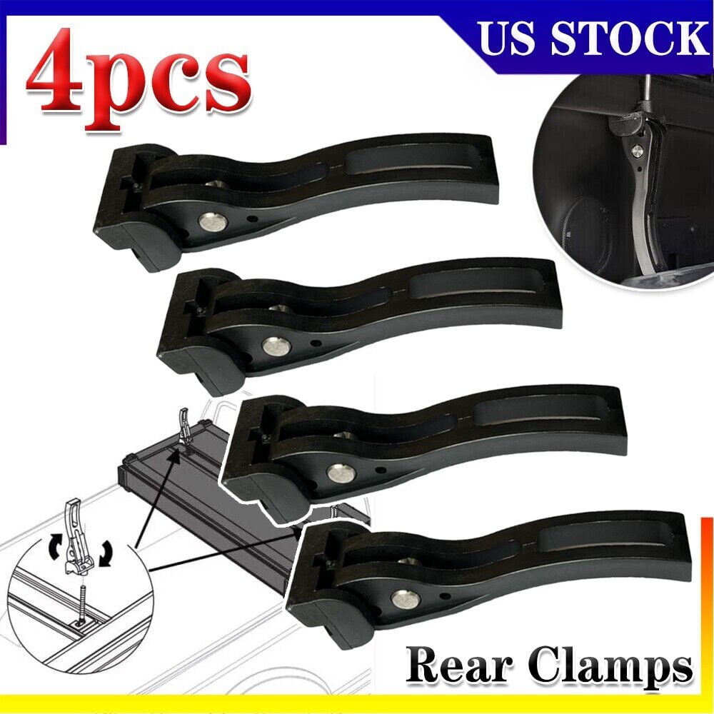 Replacement Clamp Kit For Hard Tri-Fold Tonneau Cover – Front & Rear Mounting Hardware