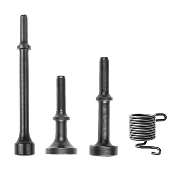 4x/Set Smoothing Pneumatic Air Hammer Bits with Spring for Tire Repair Industry