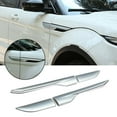 thumbnail image 1 of 4x Side Fender Air Wing Vent Cover Trim for Range Rover Evoque 2012-2018 Chrome, 1 of 8