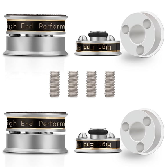 4x Speaker Spikes-Silver