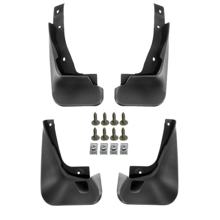 4x Splash Guard Mud Flaps Mudguards For Lexus NX300 Lexus NX300h Front & Rear Fits select: 2018-2019 LEXUS NX 300 BASE/300 F-SPORT