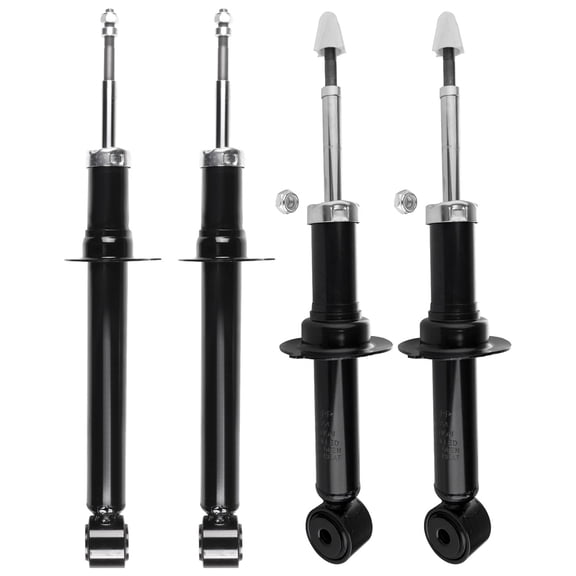 4x Struts AUTOMUTO Shock Absorbers Fits 2000-2002 for Lincoln LS with 341655 341656 Auto Shocks - Front Rear