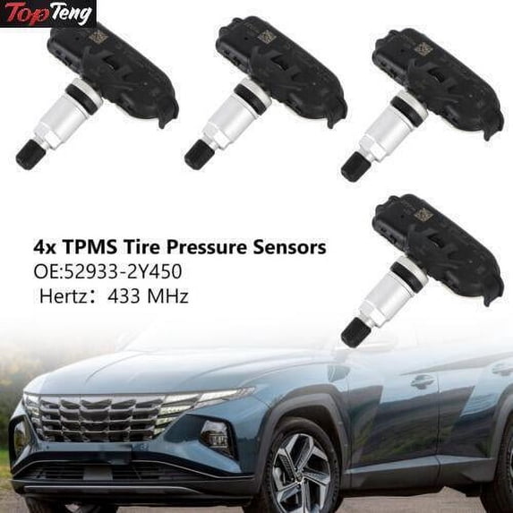 4x TPMS Tire Pressure Sensor 52933-2Y450 For Hyundai ix35 Tucson d