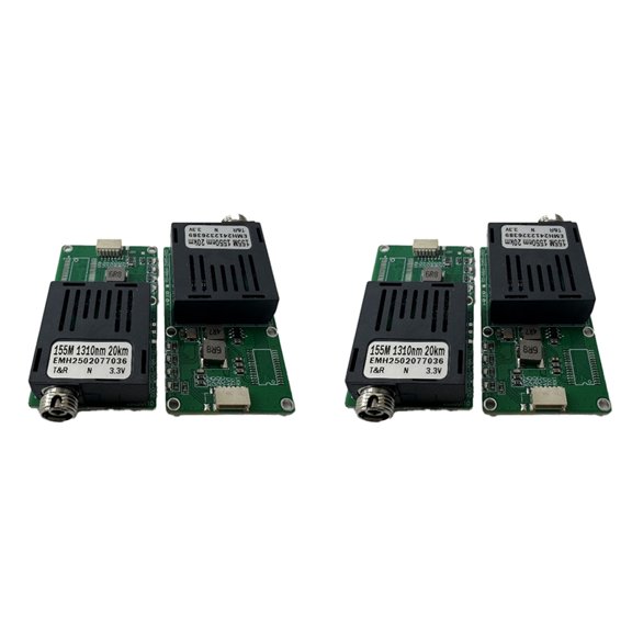 4x TTL Optical Transceiver Module Optical Terminal Equipment Drone-Specific ZED-F9P UM980 UM982 Ground+Air