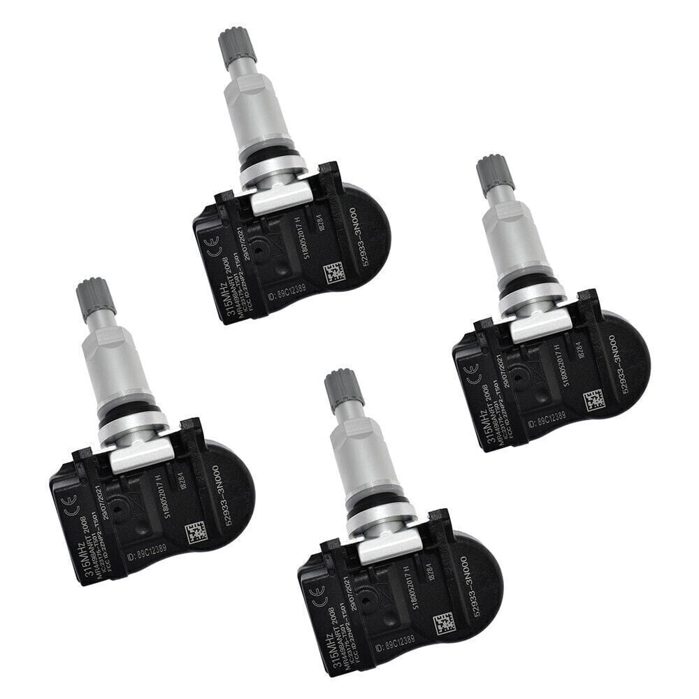 4x NEW TPMS TIRE PRESSURE SENSOR For Hyundai Tucson Kia Rio 315Mhz 52933-2F000 4x NEW TPMS TIRE PRESSURE SENSOR For Hyundai Tucson Kia Rio 315Mhz 52933-2F000