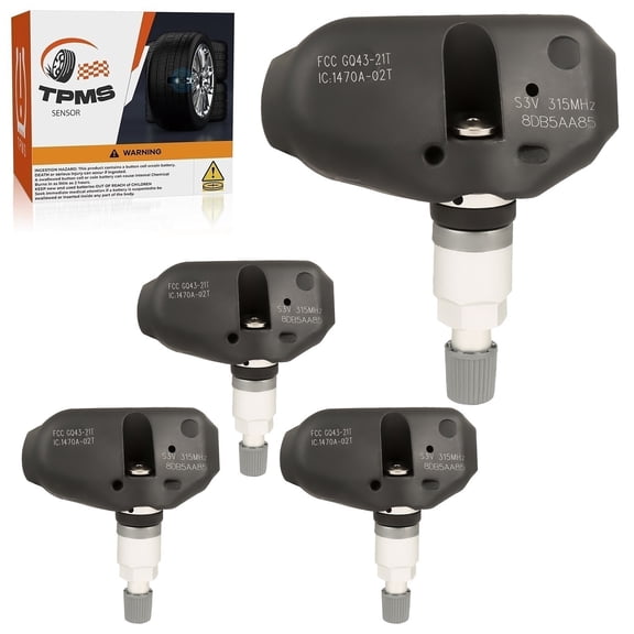 4x Tire Pressure Sensor TPMS For Honda Ridgeline Pilot 3.5L Acura TL OEM 06421-S3V-A04