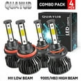 thumbnail image 1 of 4x Upgrade LED Headlight Bulbs High Low Beam For Honda Accord Coupe 2017 2016, 1 of 12