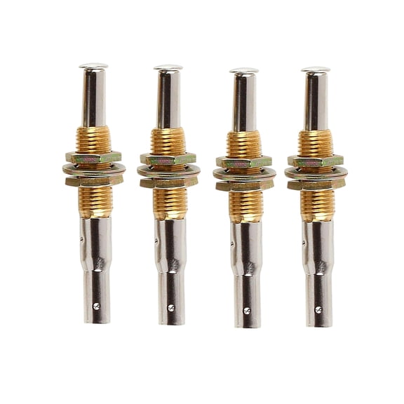 4x Vehicle Metal Pin Switch Replacement Smooth Spring Operation, Easy Installation for Door Jamb Applications