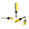 thumbnail image 1 of 4x Versatile Router Bits for Wood 1/4" Shank, Three-Dimensional Clearance for Slotting and Trimming, 1 of 9